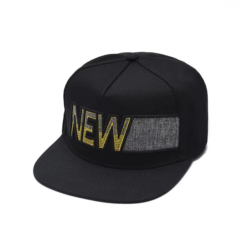 1PC Unisex  Letter Embroidery Hip-Hop Hats Spring and Autumn Outdoor Adjustable Casual Baseball Caps Sunscreen Hat