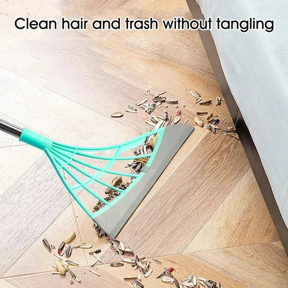 Silicone Scraper Broom Magic Wiper High Place Glass Wiper Floor Mop Household Splicing Cleaning Broom Bathroom Sweeping Water