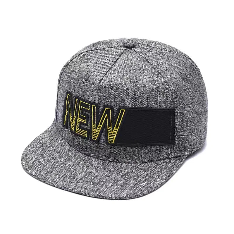 1PC Unisex  Letter Embroidery Hip-Hop Hats Spring and Autumn Outdoor Adjustable Casual Baseball Caps Sunscreen Hat