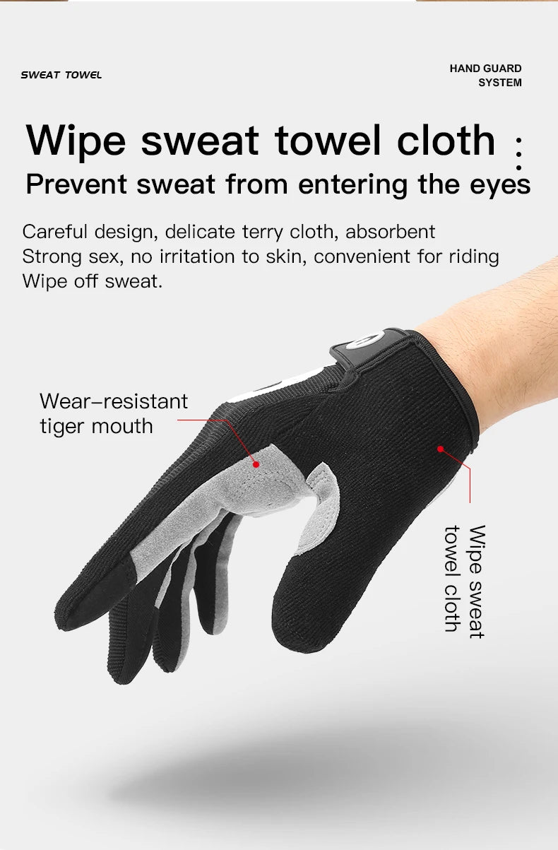 Cycling Anti-slip Half Finger Gloves MTB Bike Bicycle Gloves Pad Men Women Breathable Anti-shock Sports Gloves